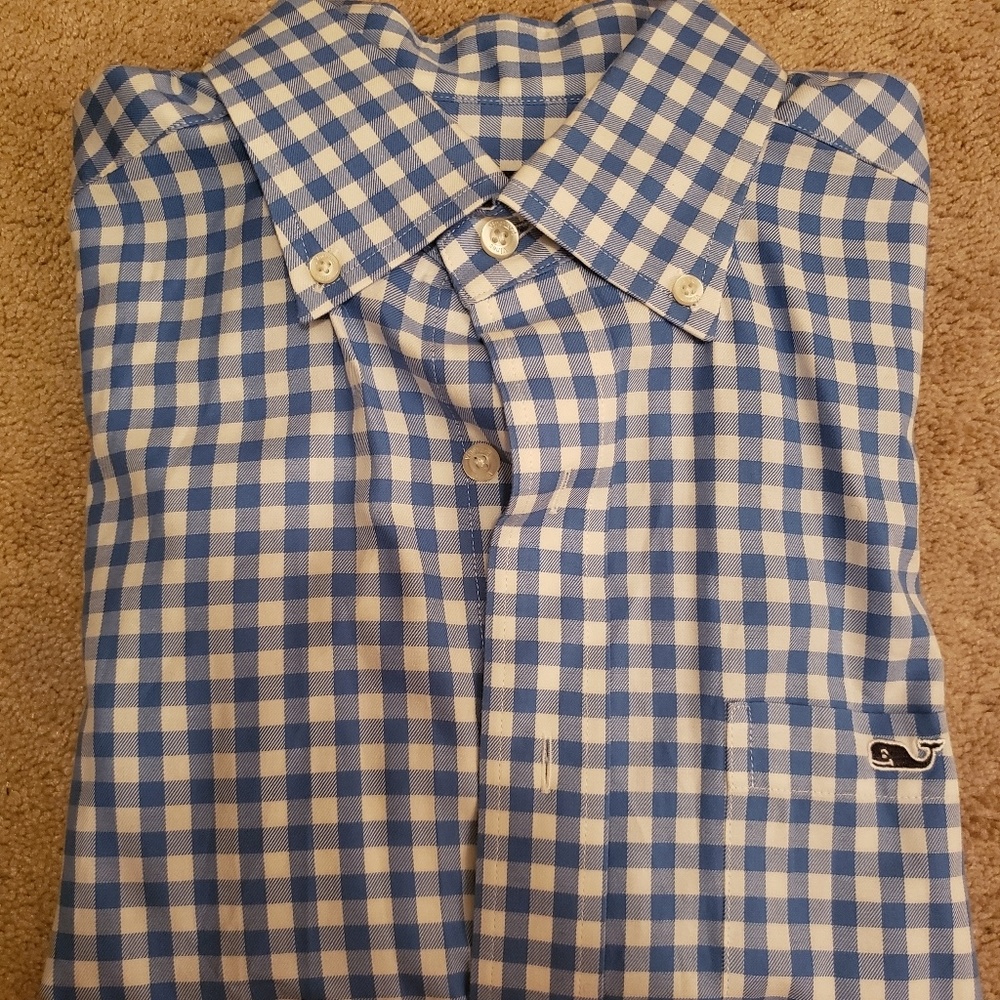 Mens small vineyard vines button up
